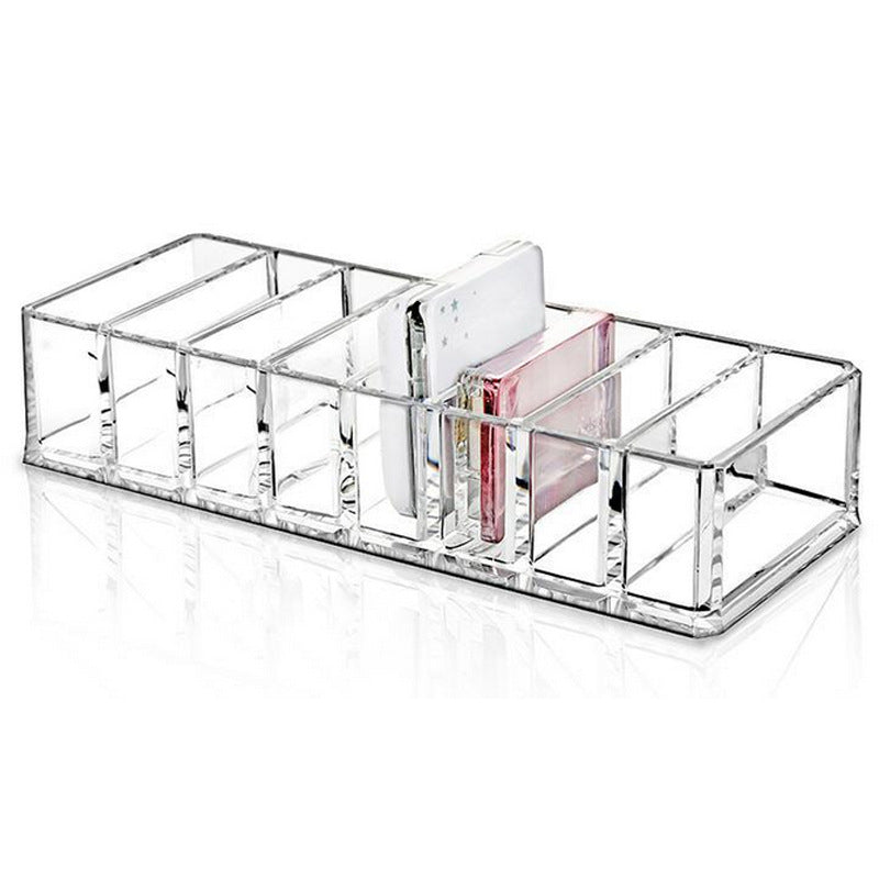 Clarity Acrylic Lipstick Grid Organizer