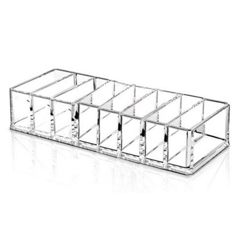 Clarity Acrylic Lipstick Grid Organizer